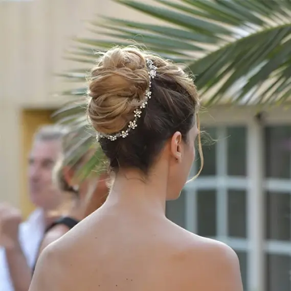 Coiffure de mariée près du Pradet